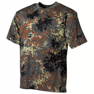 Tričko Flecktarn maskáč