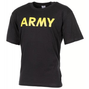 Čierne tričko ARMY