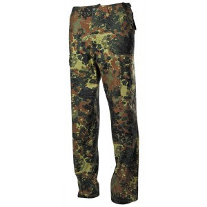 Taktické nohavice US flecktarn maskáč