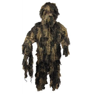 Maskovací oblek Ghillie 4-dielny – Woodland