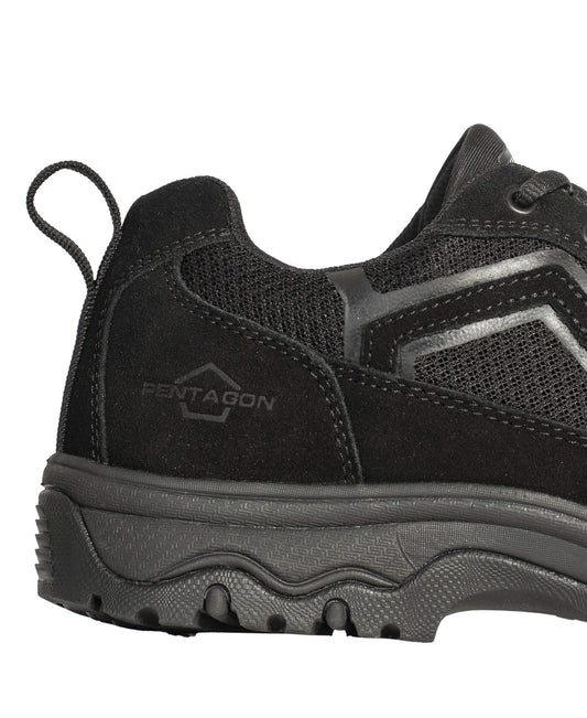 Nízka taktická obuv Pentagon Scorpion V2 Black Suede 4"
