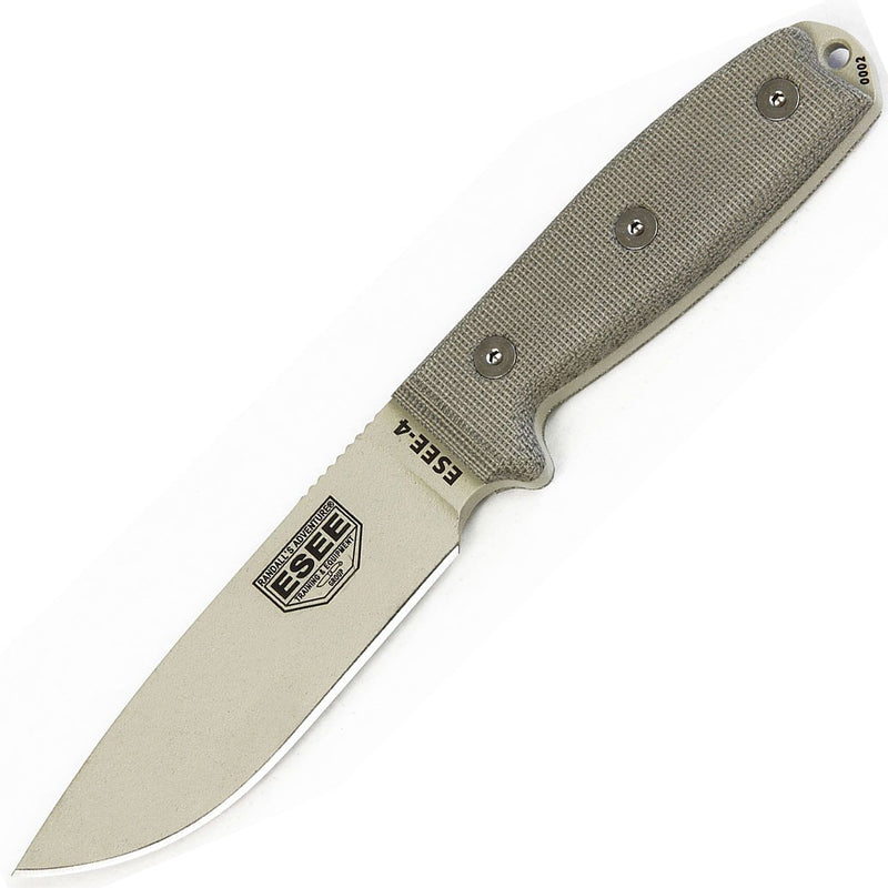 Nôž Esee Model 4 Desert, hladké ostrie Default Title
