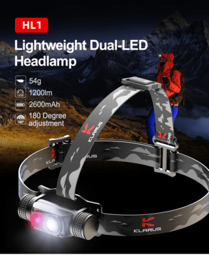 LED svetlomet KLARUS HL1