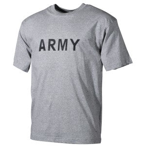 Sivé tričko ARMY