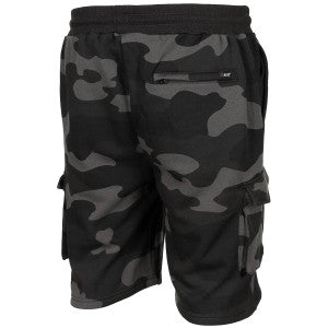 Jogger bermudy nočný maskáč