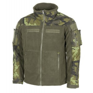 Flísová taktická bunda Combat M95 CZ maskáč