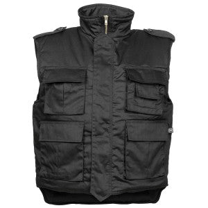 Prešívaná taktická vesta Ranger čierna