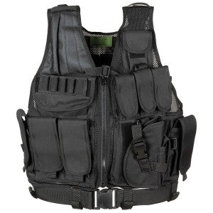 Vesta USMC s opaskom – čierna