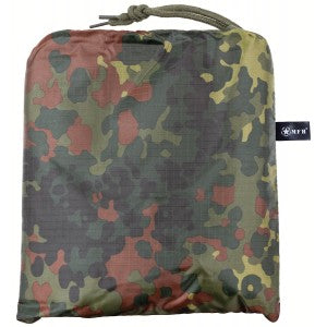 Nepremokavé pončo Flecktarn maskáč