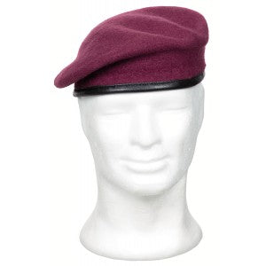 Commando baret bordový