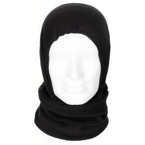 Fleece nákrčník čierny