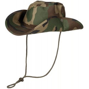 Lesnícky klobúk Woodland maskáč