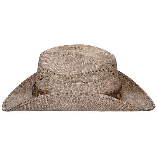 Slamenný kovbojský klobúk "Colorado" - hnedý