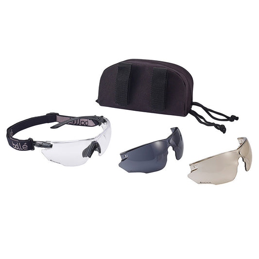Sada ochranných okuliarov Bollé Combat Kit