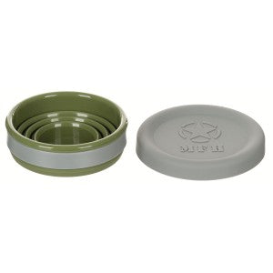 Skladací silikónový pohár s viečkom 200 ml