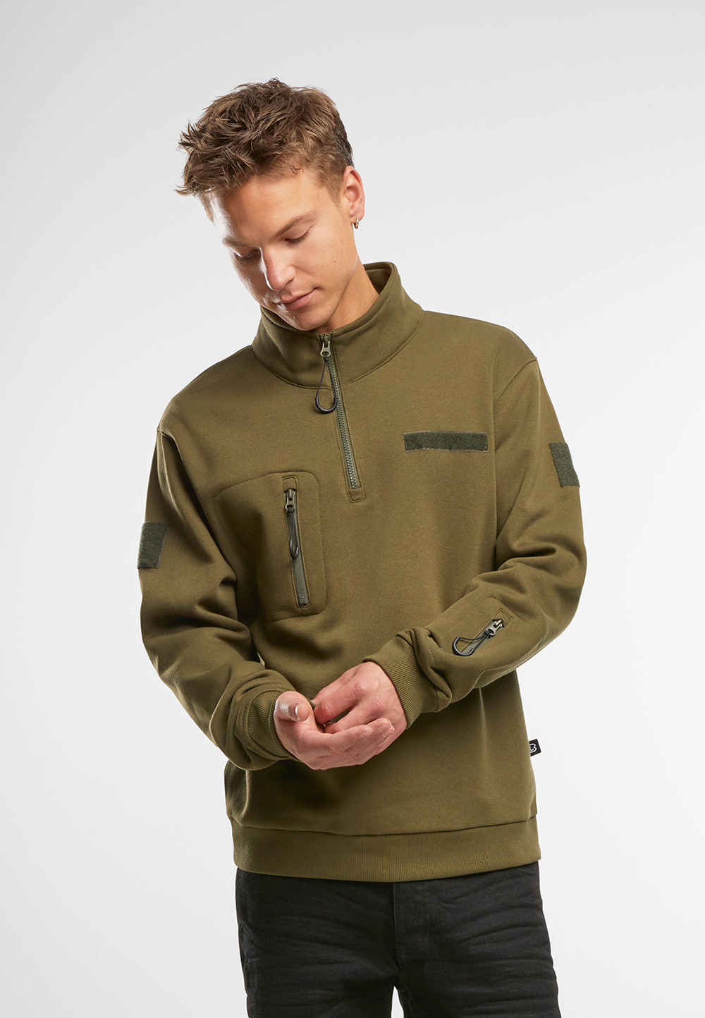 Mikina Brandit Tactical Sweat Troyer 15001
