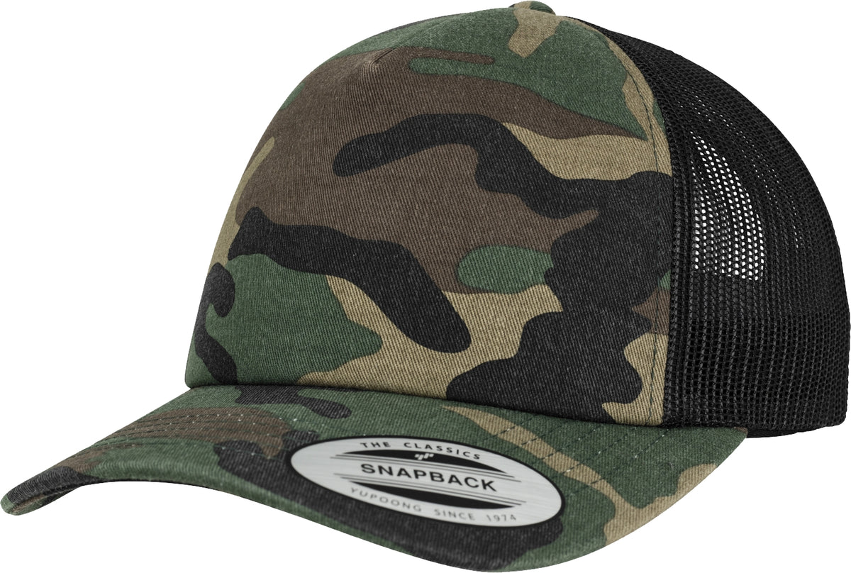 Šiltovka Brandit Camo Trucker 198