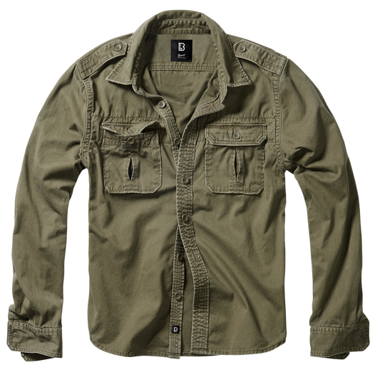 Vintage Košeľa Dlhý rukáv