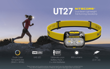 Čelovka Nitecore UT27
