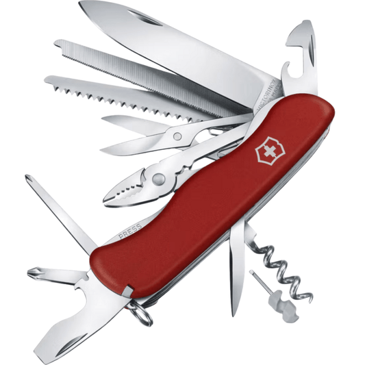 Nôž Victorinox WorkChamp s poistkou červená